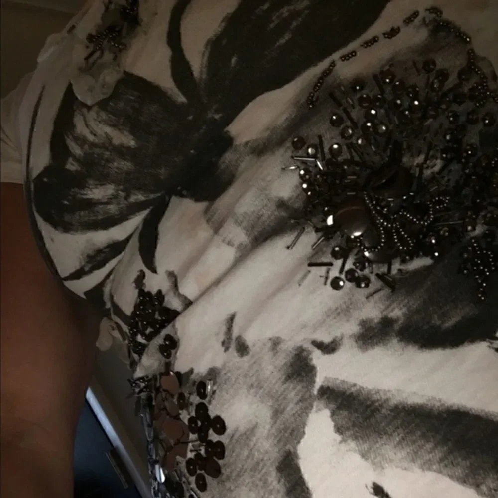J.crew sequin graphic tee Sz S